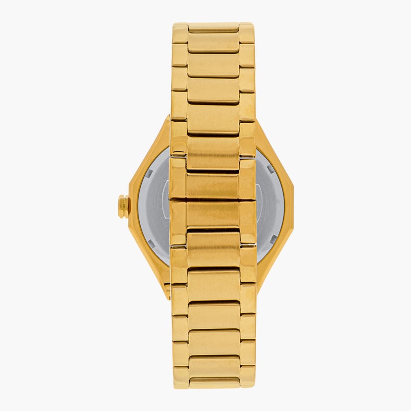 OMAX ساعة يد أنالوج ذهبية للرجال من أومكس - Image 3